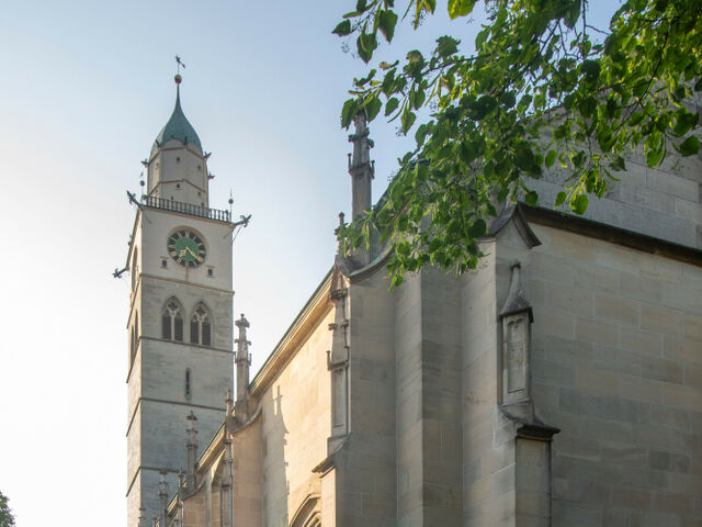 Münster St. Nikolaus aus Sicht des Münsterplatz